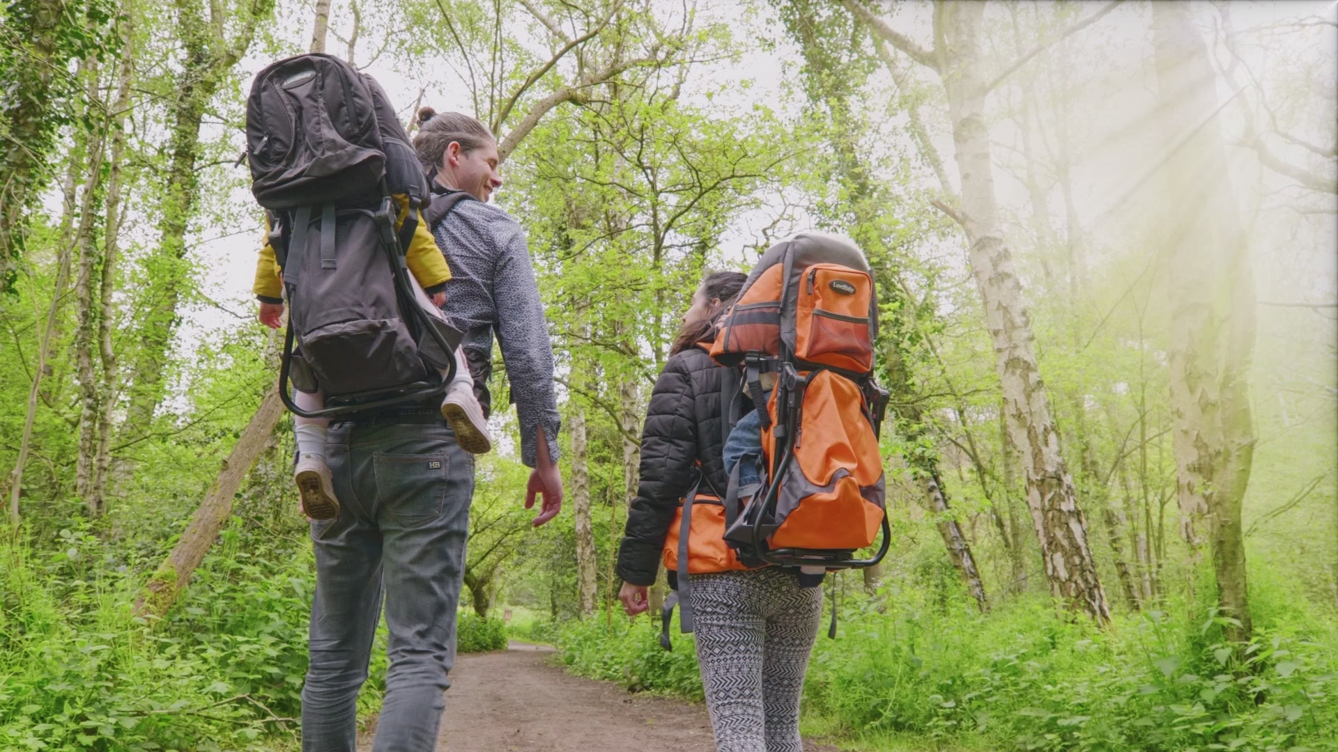 Load video: Baby Backpack Carrier Video